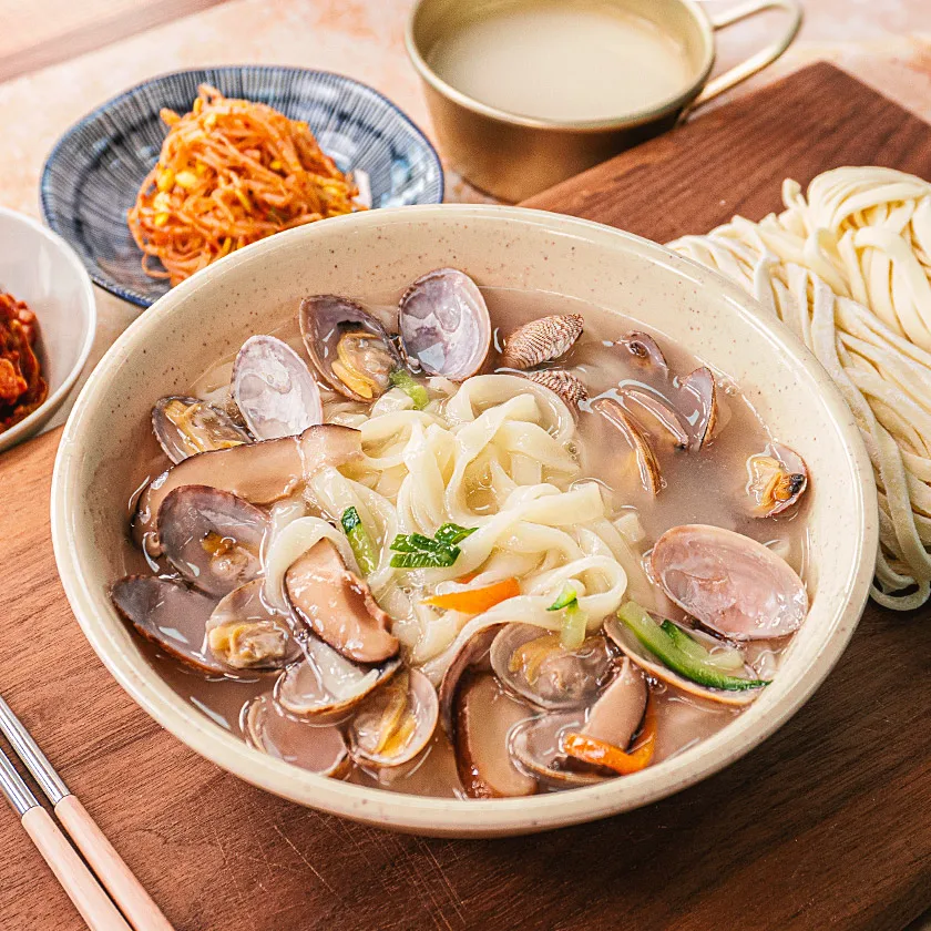 군산 칼국수 맛집 생면바지락소스 증정 3인분 5인분 7인분 10인분